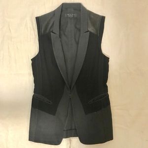 Rag & Bone Blazer with Leather shoulders.